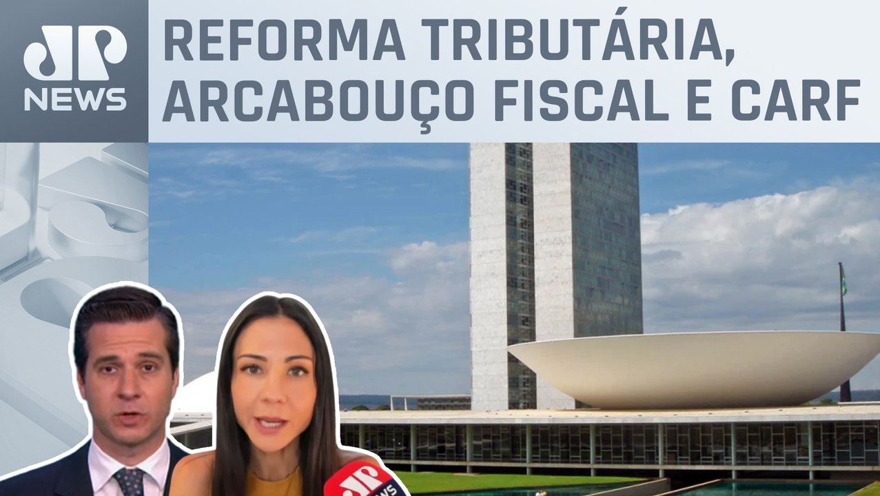 Amanda Klein e Beraldo analisam pautas econômicas no Congresso