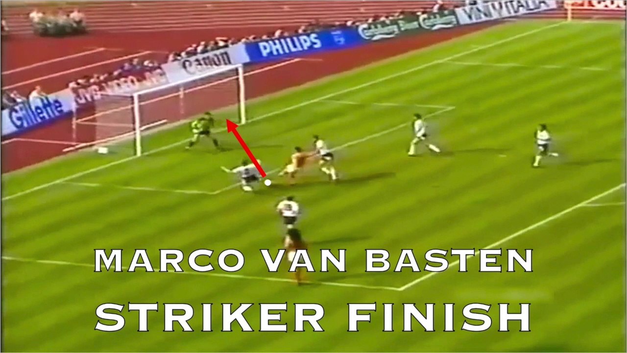 Marco van Basten striker finish