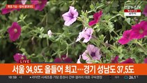 [날씨] 서울 34.9도 올해 최고 폭염…밤사이 열대야 기승