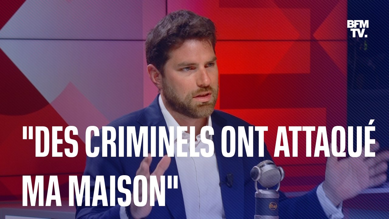  "Des criminels ont attaqué ma maison avec une voiture-bélier"  Vincent Jeanbrun, maire LR de l'Haÿ-les-Roses, raconte l'attaque de son domicile par des émeutiers