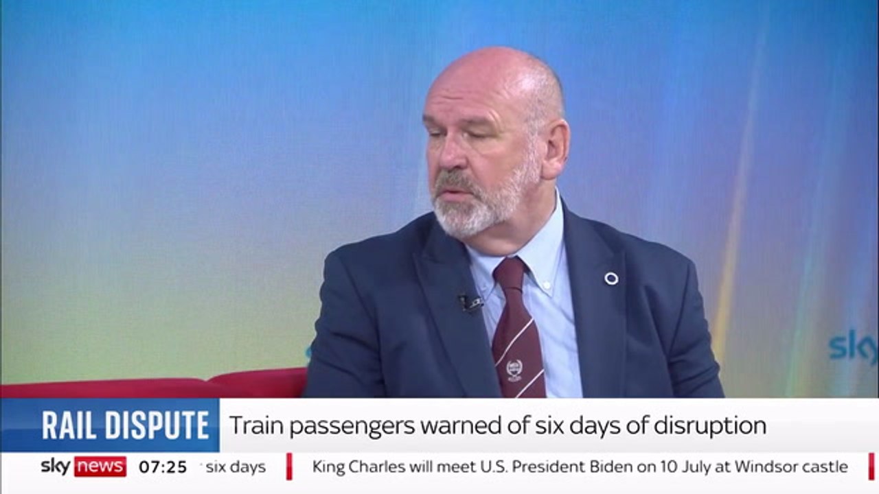 Aslef chief Mick Whelan talk about potential 20 years of strikes
