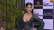 Poonam Pandey L00KS Super STUNNING In Green Plunging Neckline Outfit at Star Eminence Awards 2023