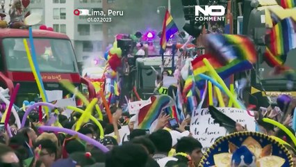 Marcha do Orgulho LGBTI+ de Madrid a Quito