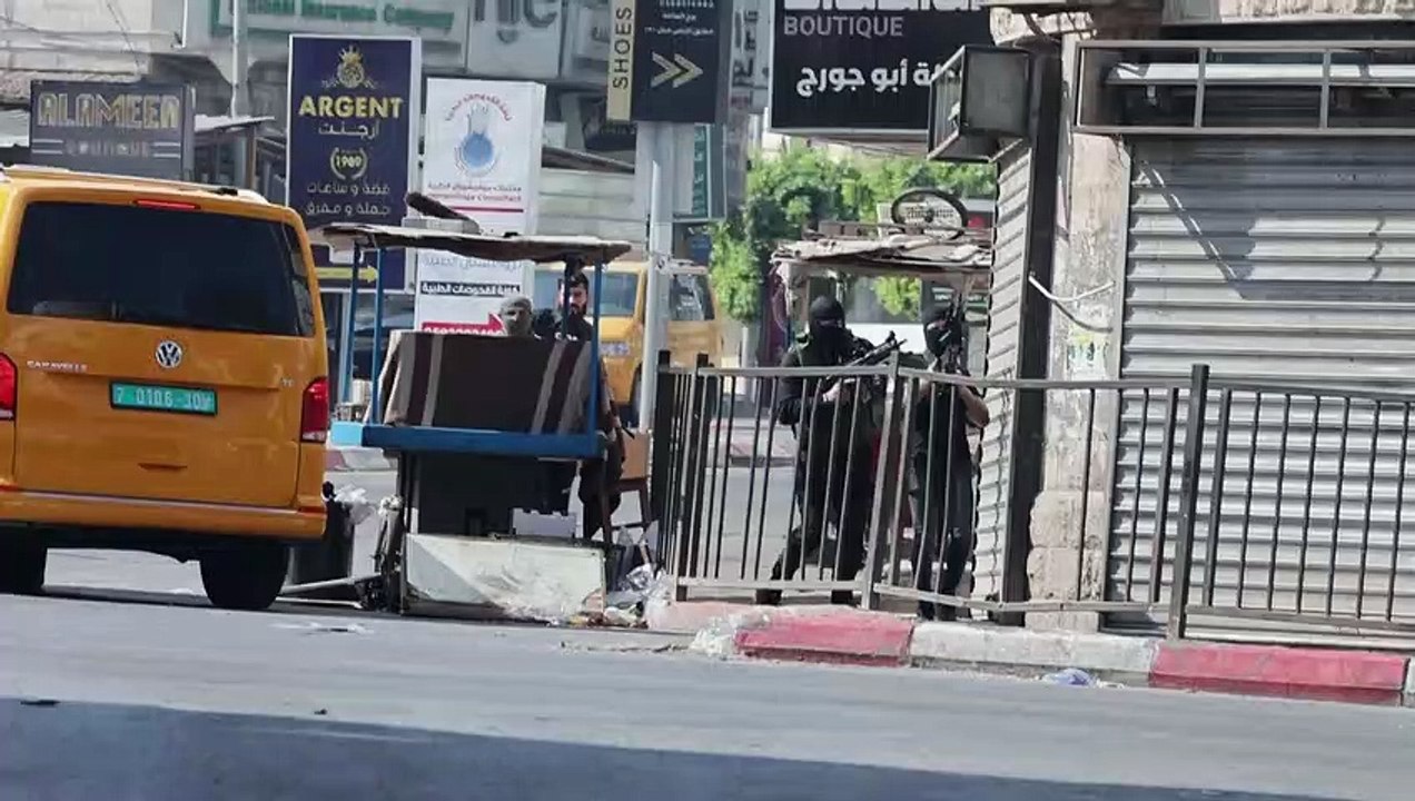 اشتباكات مسلحة بين الجيش الاسرائيلي وفلسطينيين في جنين
