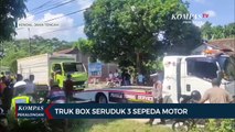 Kecelakaan Maut di Kendal: Truk Box Tabrak 3 Sepeda Motor, 4 Tewas