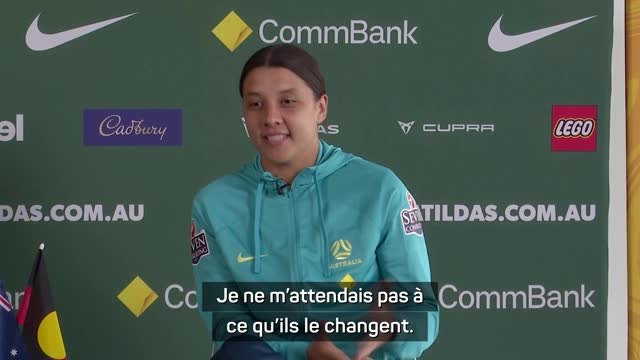 Australie - Kerr sur le brassard One Love: Nous aurions aimé le porter