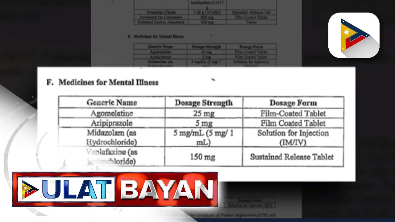 BIR: 59 gamot sa cancer, hypertension, diabetes at iba pa, exempted na rin sa VAT