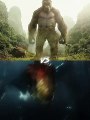 King Kong (Skull Island) Vs. red skull crawler| #kingkong #kong#skullcrawler