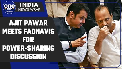 Скачать видео: Maharashtra Politics: Ajit Pawar meets Devendra Fadnavis for power-sharing discussion| Oneindia News