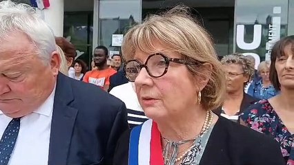 Mobilisation des élus contre les émeutes : Danielle Brulebois, conseillère départementale et député.