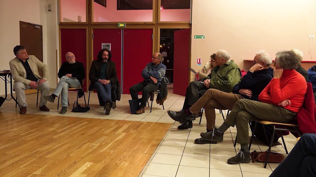 Réunion sur la reprise du programme électro-nucléaire français - Le débat - Saint-Eloi-de-Fourques - 26  janvier 2023