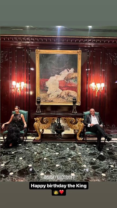 "Happy birthday the King"Samy Naceri, sa compagne Sofia Athena lui rend hommage sur les réseaux sociaux. Le 2 juillet 2023.