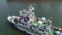 Çin'in dijital ikiz sistemle donatılmış ilk akıllı araştırma gemisi yola çıktı
