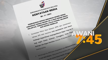 6 Negeri Memilih: Mesyuarat Khas SPR pada Rabu ini