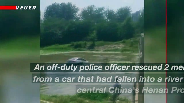 Off-duty Cop Rescues Passengers In Submerged Vehicle