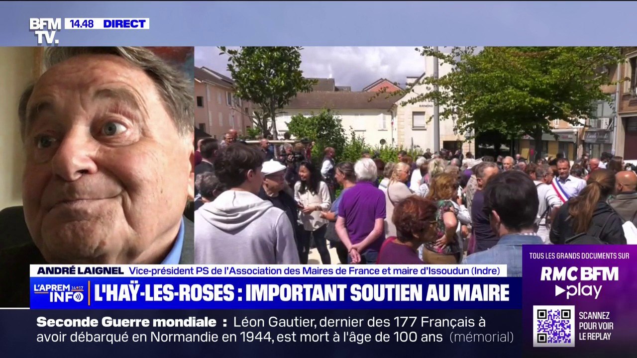 Émeutes: "Nous croyons en la possibilité d'un sursaut civique" affirme André Laignel, vice-président de l'Association des maires de France
