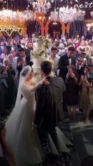 الدموع تغلب أبو الرب بحفل زفافه من صبا شمعة