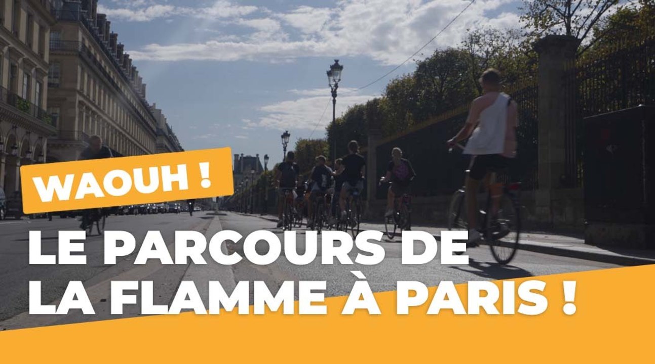 Flamme olympique, découvrez son parcours parisien | Paris 2024  | Ville de Paris