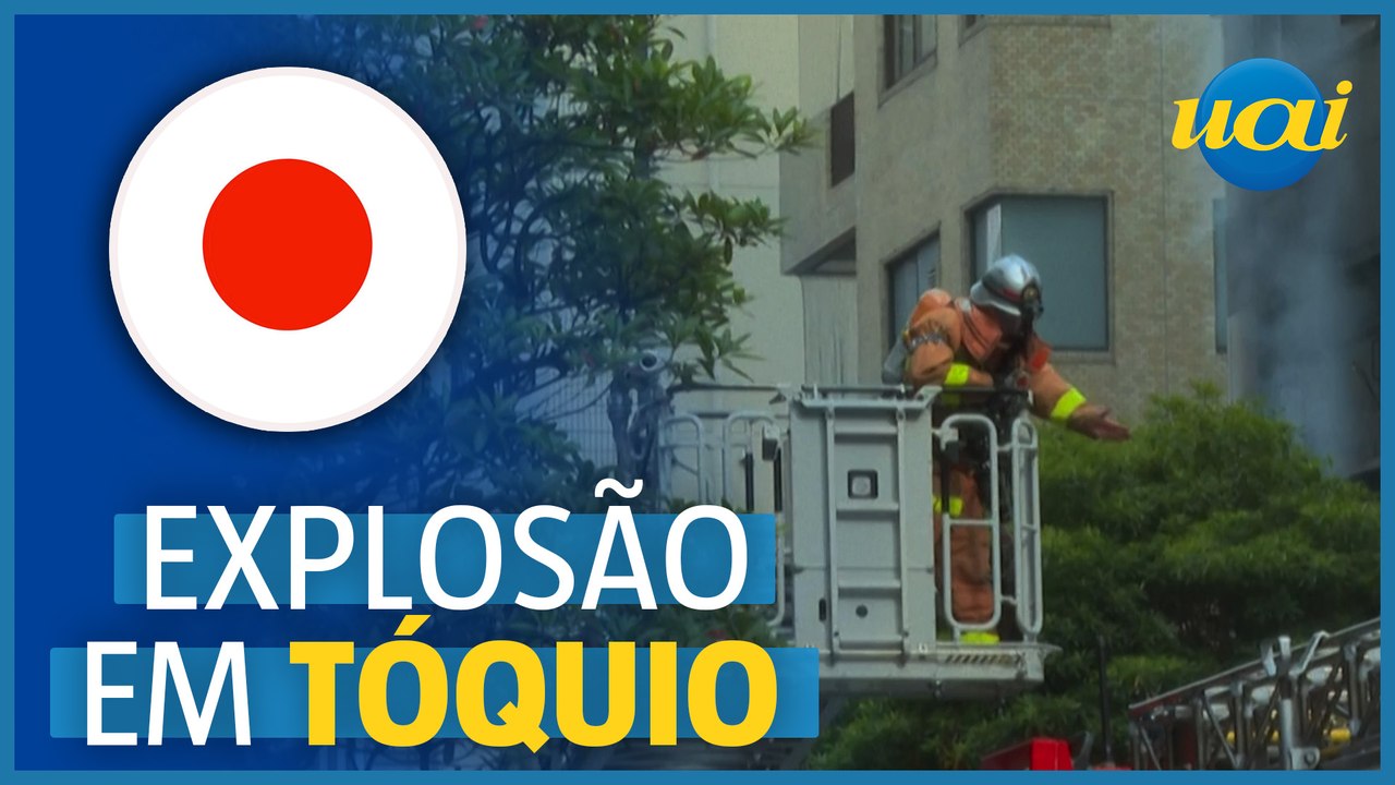 Explosão em prédio deixa feridos em Tóquio