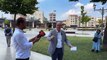 CHP Milletvekili Serkan Sarı, Balıkesir Büyükşehir Belediyesi'nin deprem toplanma alanında açtığı kafe için eleştiri yaptı