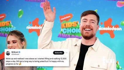 MrBeast Shows Off His Dramatic Weight Loss Transformation _ E! News