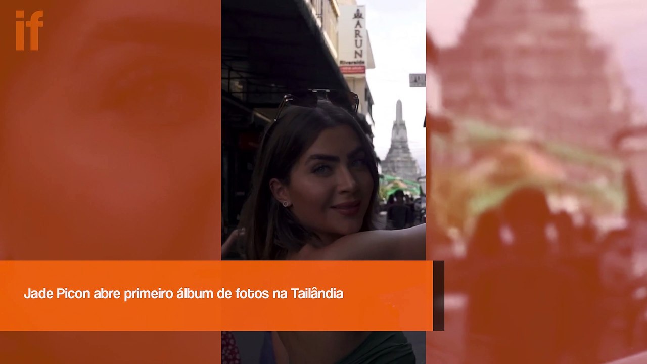 Jade Picon abre álbum de fotos de viagem a Tailândia