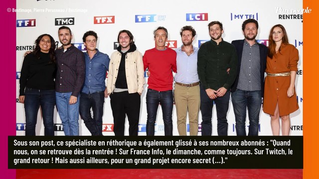 Yann Barthès : Un chroniqueur de Quotidien s'en va ! J'ai décidé de voguer vers de nouvelles aventures