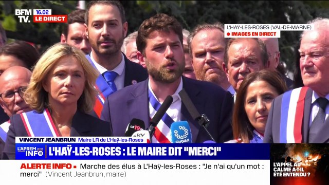 Vincent Jeanbrun, maire de L'Haÿ-les-Roses: Notre république et ses serviteurs sont menacés et attaqués