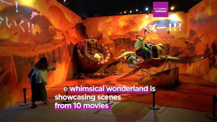 Walking in movie scenes: Studio Ghibli's 3D world opens exhibition in Bangkok