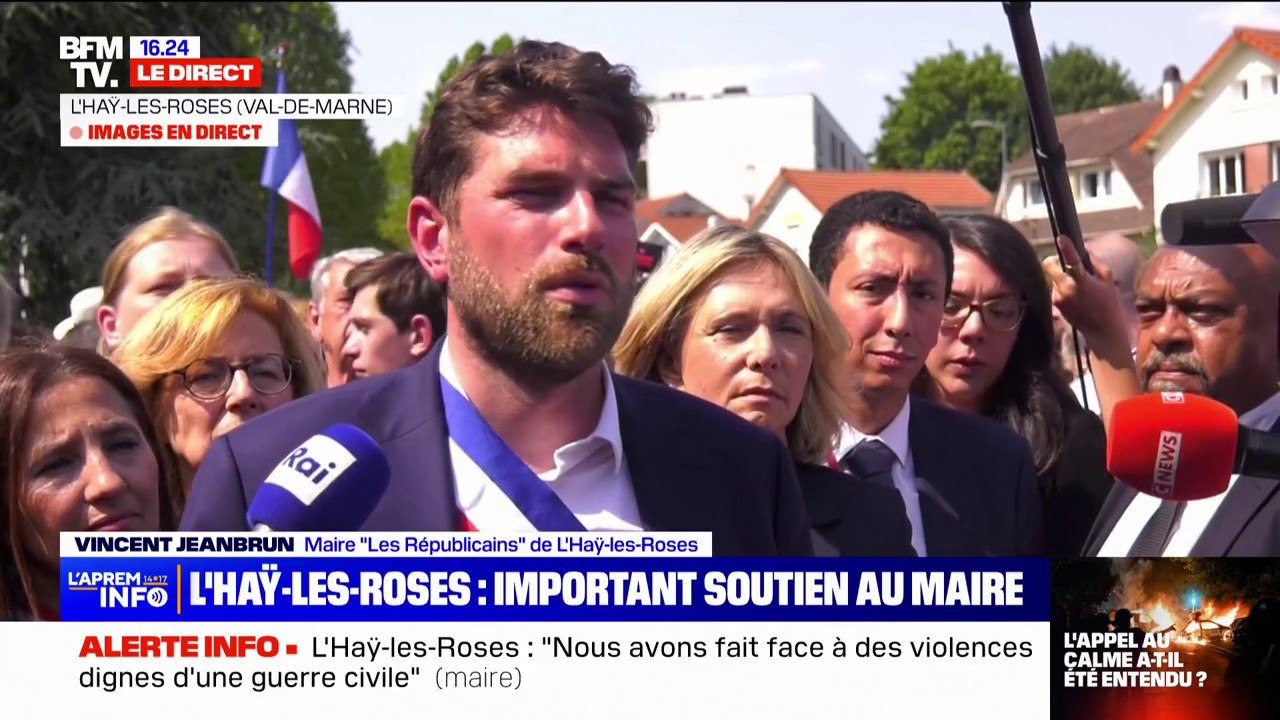 L'Haÿ-les-Roses: "Je ne crois pas qu'ils aient attaqué ma personne, c'est le symbole qu'ils ont attaqué", affirme le maire de la ville