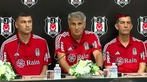 Beşiktaş Teknik Direktörü Şenol Güneş, basın toplantısında açıklamalarda bulundu (1)