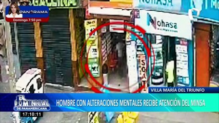 Video herunterladen: VMT: Hombre con alteraciones mentales recibe atención del Minsa