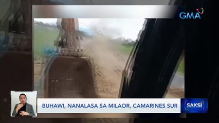 Buhawi, nanalasa sa Milaor, Camarines Sur | Saksi