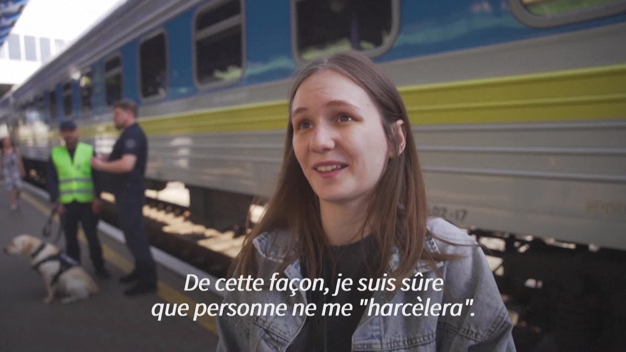Dans les trains en Ukraine, des nouveaux compartiments réservés aux femmes