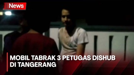 Mobil Tabrak 3 Petugas Dishub, Pelaku Ngaku Pacar Anak Wali Kota Tangerang