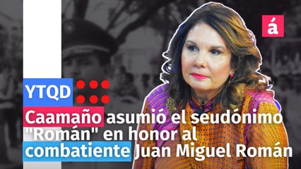 Caamaño asumió el seudónimo "Román" en honor al combatiente Juan Miguel Román