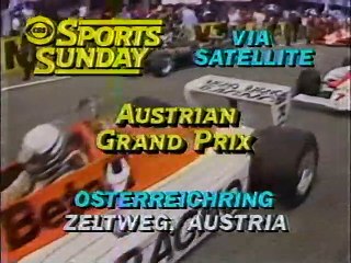 F1 1981 - AUSTRIA (CBS) - ROUND 11