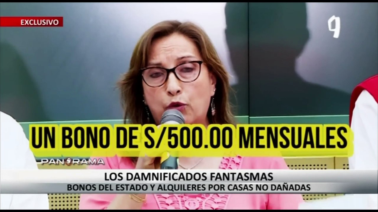 ¡Exclusivo! Damnificados fantasmas: bonos del Estado y alquileres por casas no dañadas