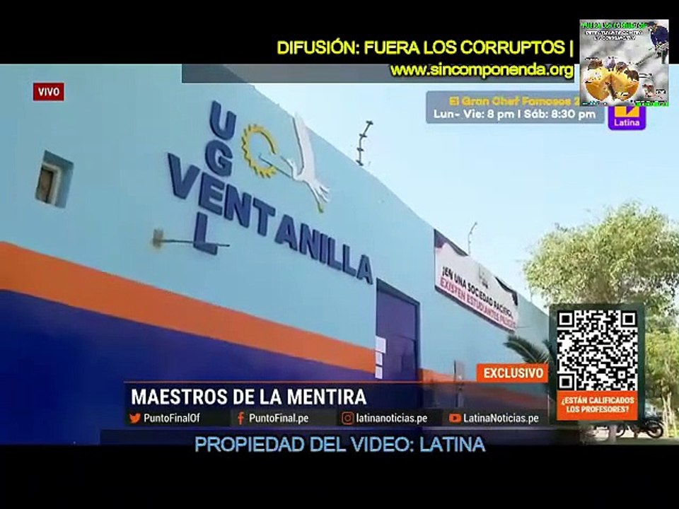 DEBE HABER UNA PURGA: PROFESORES BAMBAS APARECEN ENSEÑANDO SIN ESTUDIOS Y CON DOCUMENTOS BAMBAS