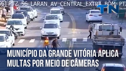 Município da Grande Vitória aplica multas por meio de câmeras