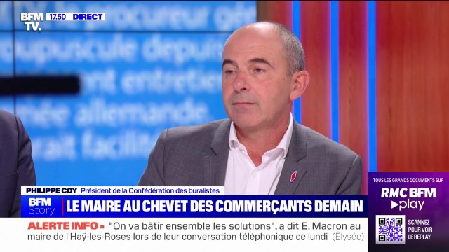 Émeutes: 429 bureaux de tabac, dont une grande partie en Île-de-France , ont été touchés par les violences, selon Philippe Coy (président de la confédération des buralistes)