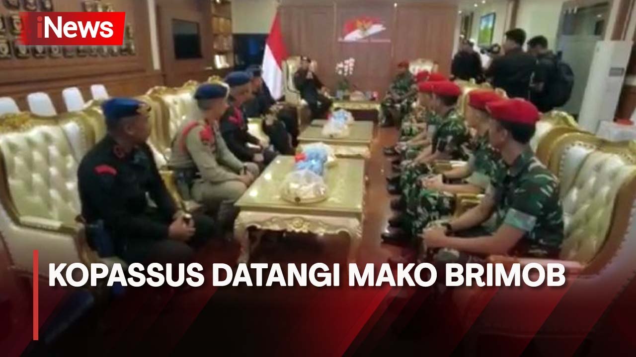 HUT Ke-77 Bhayangkara, Kopassus Geruduk Mako Brimob Kelapa Dua Depok, Ada Apa?
