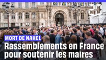 Émeutes après la mort de Nahel : Élus et populations se rassemblent en soutien aux maires