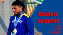 Deportes VTV | Anthony Montero logró sumar otra de oro para Venezuela en los Juegos Centroamericanos y del Caribe en San Salvador 2023