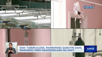 Tuberculosis, pahirapang gamutin dahil maraming hindi nagdedeklara ng sakit — DOH | Saksi
