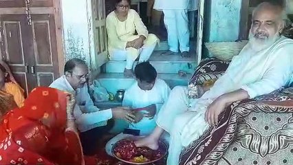 Kishangarh - गुरुजन को किया वंदन, शिष्यों ने लिया आशीर्वाद