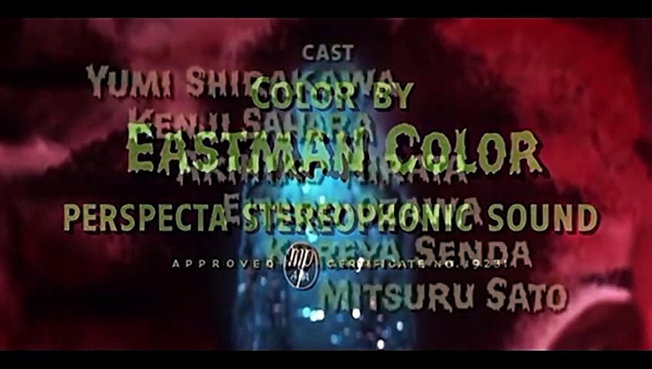 The H-Man (1958) (Ishirô Honda) (Japanese Sci-Fi /Horror) (English Dub)