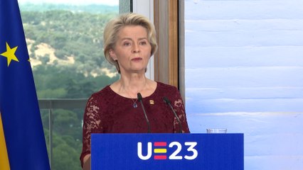 Ursula Von der Leyen hace una primera valoración sobre la presidencia española del Consejo de la UE