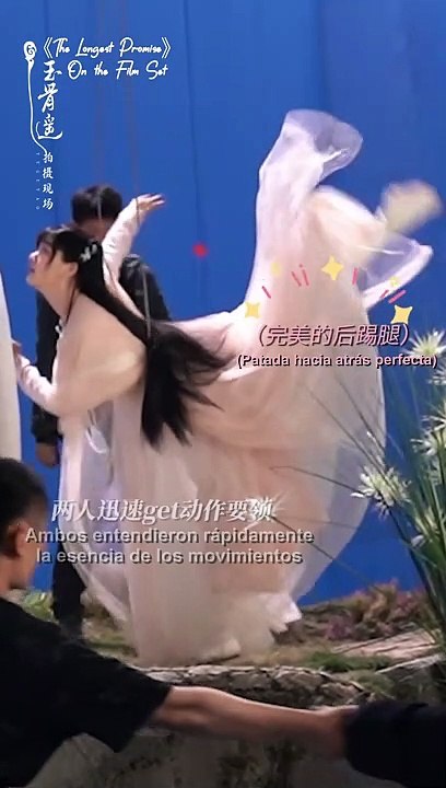 [SUB ESPAÑOL] 230703 The Longest Promise douyin update | Detrás de escenas con Xiao Zhan