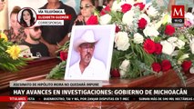 Alfredo Ramírez Bedolla afirma que hay avances en investigación sobre el asesinato de Hipólito Mora